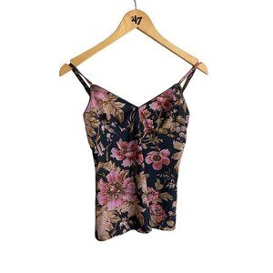 Zimmerman Women's Luminosity Black Floral Tank Top - 0